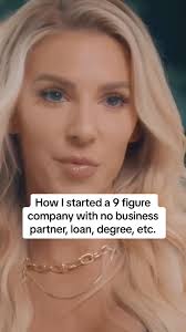 How I started a nine figure company with no business partner, loan, degree  etc. #business #ceo #businesswoman #femaleceo