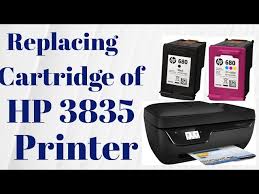 I install driver, logiciel imprimante hp officejet 5600. Replacing Cartridge On Hp 3835 Printer Youtube