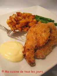 Ma Cuisine De Tous Les Jours Filets De Poulet Panes Miel Dijon Food Recipes Baking With Honey