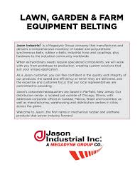 Belting Jason Industrial Pages 1 50 Text Version