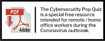 This post was created by a member of the buzzfeed commun. Cybersecurity Pop Quiz 24 Questions For Home Office Workers