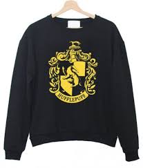 Hufflepuff Sweatshirt Znf08 Sweatshirts Printed Sweatshirts Hufflepuff Outfit