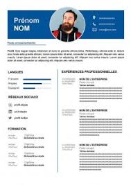 Modèle de cv vierge sans photo élégant et facile à faire. Exemple De Cv A Remplir Gratuit Au Format Word Cv Word