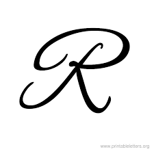 Letter R For Kids Printable Alphabet Letters Lettering Alphabet Letter R Tattoo Tattoo Lettering Styles