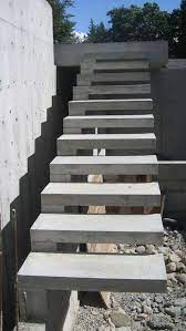 Stairs made of exposed concrete. 13 Precast Ideas Concrete Stairs Precast Concrete Stairs