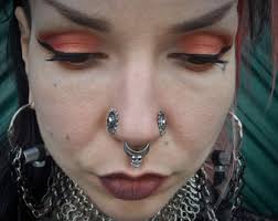 Silber Kronen Nasenstecker