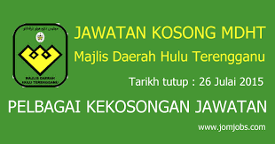 Jawatan Kosong Kerajaan Di Majlis Daerah Hulu Terengganu Mdht Terengganu Hulu Ios Messenger