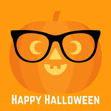 Happy Halloween Optician Marketing Optometry Humor Eyewear Display