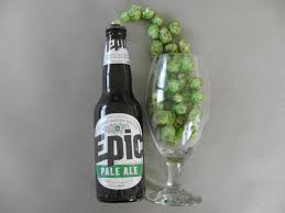 Epic Bottle Glass And Hops Buy Beer Epic Brewing Beer