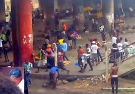 Image result for gang fight at oshodi