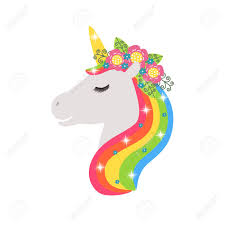 70 new clipart in the last 24 hours. Unicorn Head Portrait Horse Sticker Royalty Free Cliparts Vectors And Stock Illustration Image 91827704