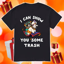 Trash, i can show you some trash, some, show, you, can, funny, i can show you some trash funny, i can show you some trash raccoon, raccoon, possum, animal, i can show you some trash gifts, funny gift, gift for friends, i can show you some trash 2020, i can • millions of unique designs by independent artists. Opossum Raccoon I Can Show You Some Trash Shirt Birthday Shirts Idea Store