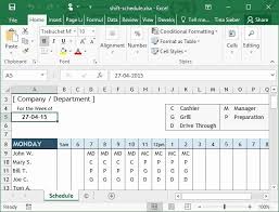 Excel Shift Schedule Template Best Of Tips Templates For Creating A Work Schedule In Excel In 2020 Schedule Template Shift Schedule Schedule Templates
