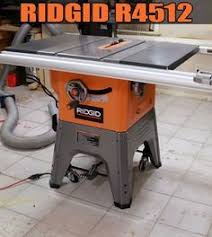 My New Table Saw Ridgid R4512 Jays Custom Creations Portable Table Saw Ridgid Table Saw Table Saw