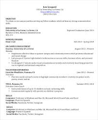 The easier your resume is to scan, the better you can hold their attention. Resume Examples College Resume Format