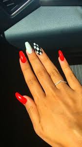 We've teamed up with nail art bloggers and manicurists from across america to. Nails Pinterest Selinaa Nageldesigns Rot Acrylic Nails Acrylic Nag Acrylic Nails Coffin Short Red Acrylic Nails Short Acrylic Nails Designs