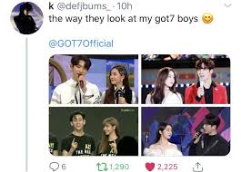 El pasado 27 de diciembre, shin dong, irene de red velvet, y jinyoung de got7 fueron presentadores del programa especial de fin de año, . The Way They Look At My Got7 Boys Got7 Kpop Girl Groups Jinyoung