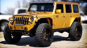 Black And Yellow Rims For Jeep Wrangler Unbelievable Gold Jeep Wrangler 120 000 Colour Match Everything 3 Piece Rims Upgraded Sound System The List 2012 Jeep Wrangler Custom Jeep Jeep Jk