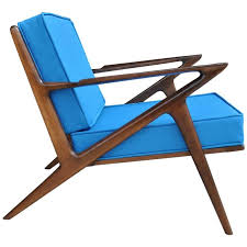 Vintage Midcentury Z Chair By Poul Jensen For Selig Vintage Lounge Chair Steel Lounge Chair Teak Lounge Chair