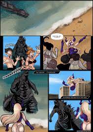 Mt. Lady vs Godzilla- Nyte | 18+ Porn Comics