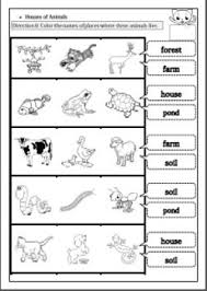 Animals Around Us Worksheet For G 1 2 By Smiley Teacher Tpt Worksheets 5 Senses Worksheet Properties Of Matter
