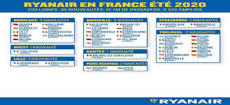 Les vols sont sujets à des variations de prix et de disponibilité des billets d'avion. Ryanair En 2020 35 Nouveautes En France Et L Armenie Air Journal