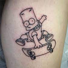 This animated aesthetic uses bold colors, caricatures, and exaggerated no matter your age, getting a cartoon tattoo is a great way to express your inner child. 200 Cute Cartoons Tattoos Designs 2021 Animated Characters Ideas