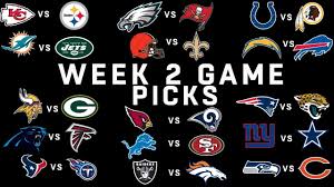 By collegefootballnews.com | september 20, 2020 1:14 am. Week 2 Nfl Game Picks Nfl Youtube