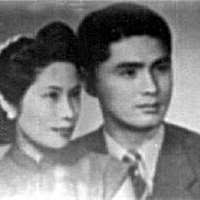 Gudbrand Kristoffersen Øvern (1825-1911) med kone Marie (f.Alfstad  1814-1899). Øvern, Stavsjø, Hedmark.