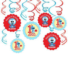 Babyfirst Tv Googoo Baby Personalized Dangler Decorations Etsy In 2020 First Birthday Party Supplies Baby Boy 1st Birthday Party Baby Birthday Party Theme