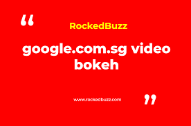 Google pay is a fast and secure way to pay a friend, order dinner, book movie tickets, and earn rewards. Www Google Com Sg Video Bokeh Rocked Buzz