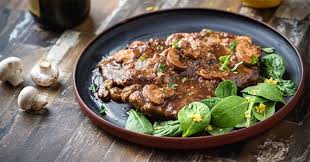 Escalopes De Veau A La Sauce Champignons Au Thermomix Thermomix Recette En 2020 Escalopes De Veau Recette Escalope Recette Escalope De Veau