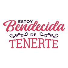 Estoy Bendecida De Tenerte Lettering Descargar Png Svg Transparente Frases Bonitas Frases Cortas Para Mama Frases Para Mi Amor
