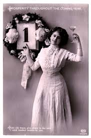 Vintage New Year Clip Art Lady With Champagne Vintage Happy New Year Vintage Images Newyear