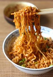 Image result for Korean Spicy Hot Pepper Noodles