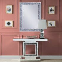 See more ideas about we finally found an entryway table, now on to finding the decor! Console Tables With Mirrors Wayfair