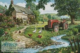 If you've cross stitched before, you likely already know what to look for in a pattern. Artecy Cross Stitch The Old Tractor Cross Stitch Pattern To Print Online