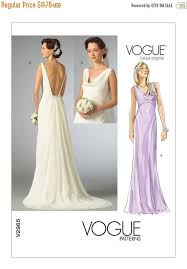 Check spelling or type a new query. 2965 Vogue Wedding Dress Pattern Cowl Neck Dress Plunging Back Bridal Gown Sleeveless V Neck Formal Wedding Formal Gown Open Back Wedding Dress Patterns Wedding Dress Sewing Patterns Formal Dress Patterns