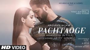 latest punjabi song pachtaoge sung by