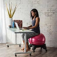 With a simple design featuring a removable yoga ball, you can use this chair for the home and the office. Aeropost Com Nicaragua Gaiam Classic Backless Balance Ball Chair Exercise Stability Yoga Ball Premium Ergonomic Chair For Home And Office Desk With Air Pump Exercise Guide And Satisfaction Guarantee
