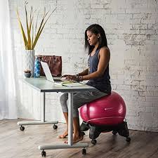 Table of contents_ top 10 best ergonomic office chairs #5 gaiam balance ball ergonomic office chair traditionally, full mesh office chairs aren't recommended when you're focused on ergonomic. Aeropost Com Anguilla Gaiam Classic Backless Balance Ball Chair Exercise Stability Yoga Ball Premium Ergonomic Chair For Home And Office Desk With Air Pump Exercise Guide And Satisfaction Guarantee