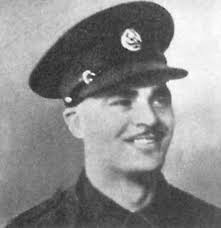 Widow of John W Harper VC who was presented with his VC in 1945