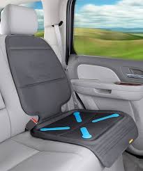 Brica Gray Blue Elite Seat Guardian Car Seats Car Seat Protector Baby Car Safety
