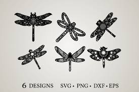 Download Dragonfly Mandala Svg Graphic By Euphoria Design Creative Fabrica PSD Mockup Templates