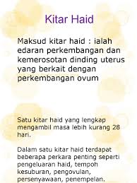 Jadi maaf kalo aku bikin thread ini ya bun Slaid Kitar Haid