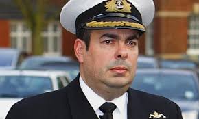 Commander of submarine in crash misread chart, court martial told
