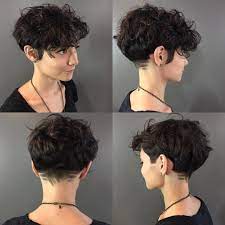 A Little Chloelynhair Action Elevatehair Crafthairdresser Curlyhair Pixie Punk Shortcurlyhair Short Curly Haircuts Curly Pixie Haircuts Short Wavy Hair