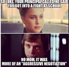 If I Ever Have Kids Someday And They Get Into A Fight I M Telling The Principal That Star Wars Humor Star Wars Memes Star Wars Fandom