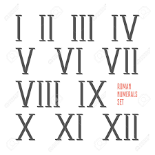 The prešov rusyn alphabet of slovakia has 36 letters. Roman Numerals Set In Original Style The Old Latin Symbols Denoting Numbers Old Roman Antique Alphabet Number Isolated On White Background Vector Illustration Eps 10 Royalty Free Cliparts Vectors And Stock Illustration