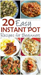 20 Easy Instant Pot Recipes For Beginners Instant Pot Dinner Recipes Easy Instant Pot Recipes Instant Pot Recipes